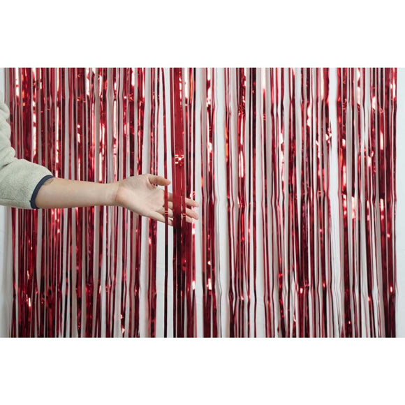 DOOR STREAMERS - Metallic Red