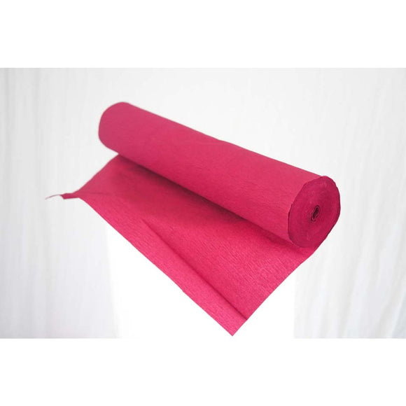 CREPE PAPER ROLL -  BURGUNDY