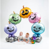 Grabo Foil Shape 56cm Funny Pumpkin Pink