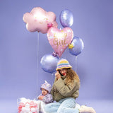 Grabo Foil Shape 61cm Cloud Satin Pastel Pink