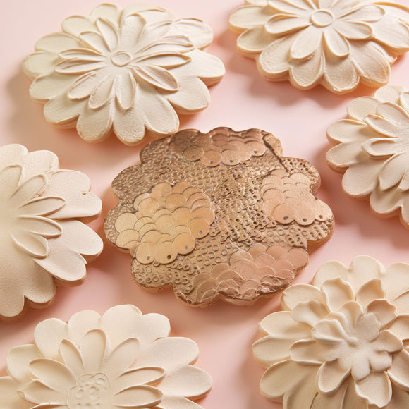 Sequin Cluster Silicone Texture Mat