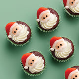 Sprinks Santa Icing Decorations 8 Pieces