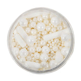 Sprinks Bubble & Bounce Pearl White Sprinkles 75g