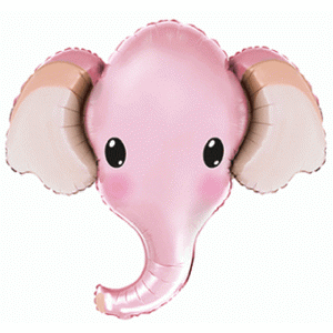 SuperShape Foil - Pink ELEPHANT