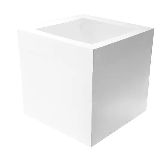 Mondo Tall Cake Box White 10