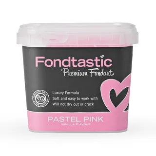 FONDTASTIC Premium Fondant 1KG - PASTEL PINK