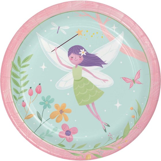 Fairy Forest Plates 8pk