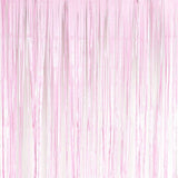 PRT XL Foil Curtain Pastel Matte Pink 1m x 2.4m