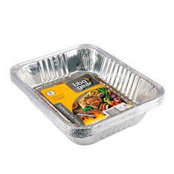BBQ Large Shallow Foil Trays (6)