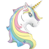 Grabo Foil Shape 55 x 81cm Macaron Unicorn Head