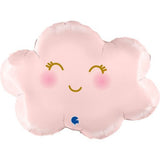 Grabo Foil Shape 61cm Cloud Satin Pastel Pink