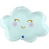 Grabo Foil Shape 61cm Cloud Satin Pastel Blue