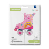 SuperShape Foil - PINK ROLLER SKATES