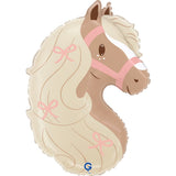 Grabo Foil Shape 58cm Boho Pony Head