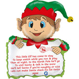 Grabo Foil Shape 71cm Christmas Elf