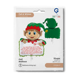 Grabo Foil Shape 71cm Christmas Elf
