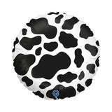 Grabo Foil Round 46cm Moo Moo - Cow Print
