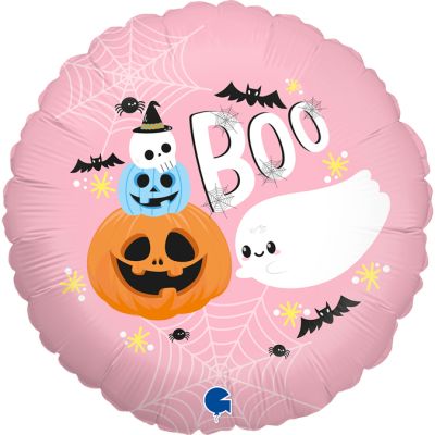 45cm Foil Balloon - HALLOWEEN (BOO)