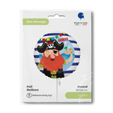 45cm Foil Balloon - FUNNY PIRATE