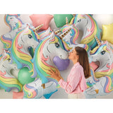 Grabo Foil Shape 55 x 81cm Macaron Unicorn Head