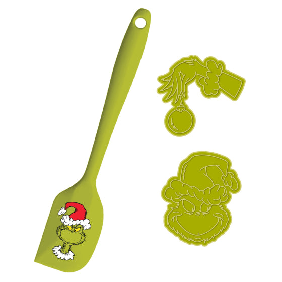 The Grinch - Spatula & Cookie Cutter Set