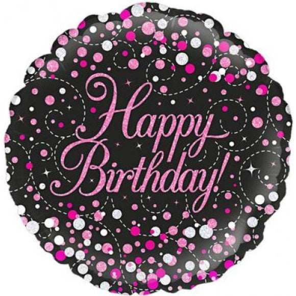 45cm Foil Balloon - HAPPY BIRTHDAY