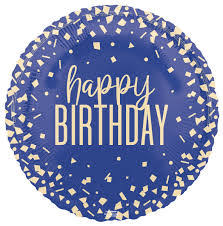 45cm Foil Balloon - HAPPY BIRTHDAY