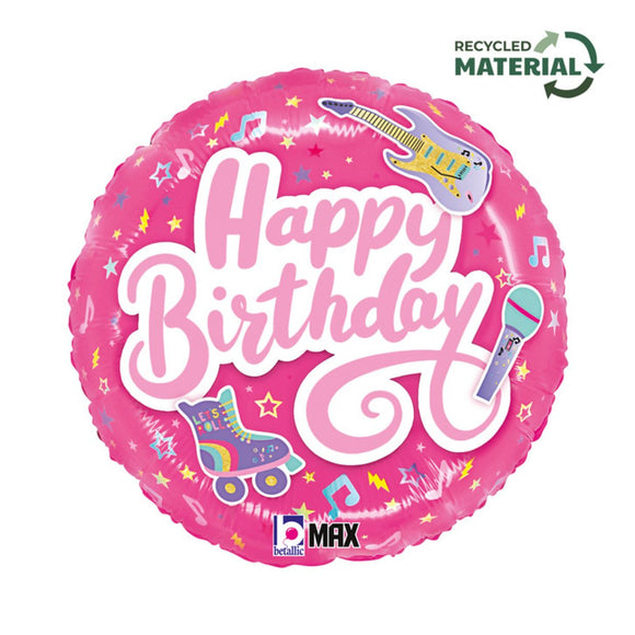 45cm Foil Balloon - HAPPY BIRTHDAY