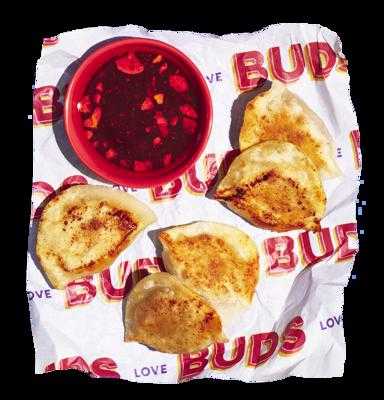 LOVE BUDS DUMPLINGS - Pork Style & Chive (PLANT BASED)