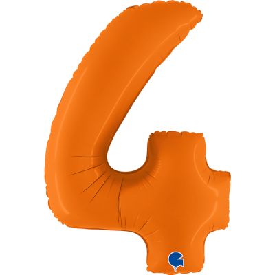 SuperShape Numbers ORANGE  #4