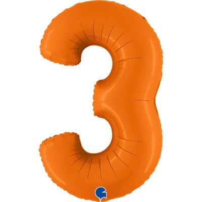 SuperShape Numbers ORANGE  #3