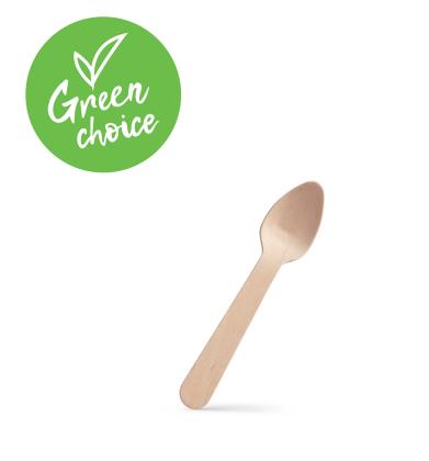 Wooden Teaspoons - 100Pk