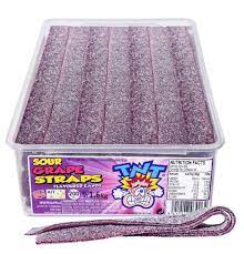 TNT GRAPE SOUR STRAPS 1.4Kg