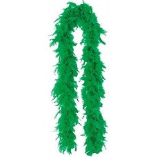 FEATHER BOA - GREEN