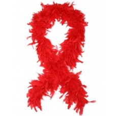 FEATHER BOA - RED