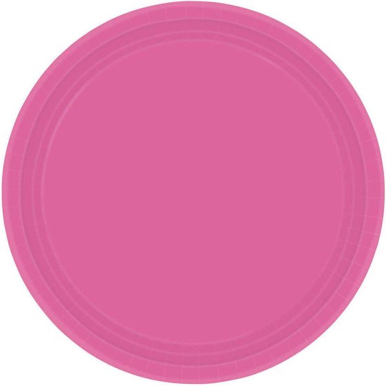 PINK - Paper Plates 17cm