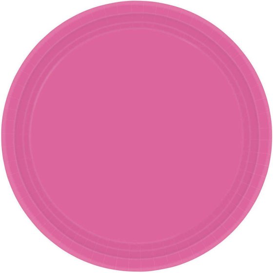 PINK - Paper Plates 17cm