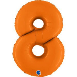 SuperShape Numbers ORANGE  #8