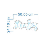 HIRE - 'It's a Boy' Blue LED Light