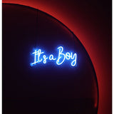 HIRE - 'It's a Boy' Blue LED Light