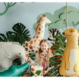Party Deco Foil Standing Giraffe 49cm x 114cm