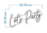 HIRE - Let's Party White LED Light