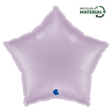 Grabo Foil Solid Colour Star 46cm Lilac