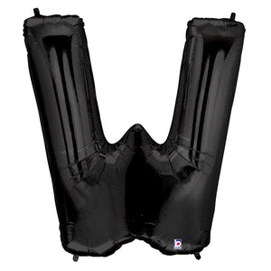 SuperShape Letter BLACK "W"