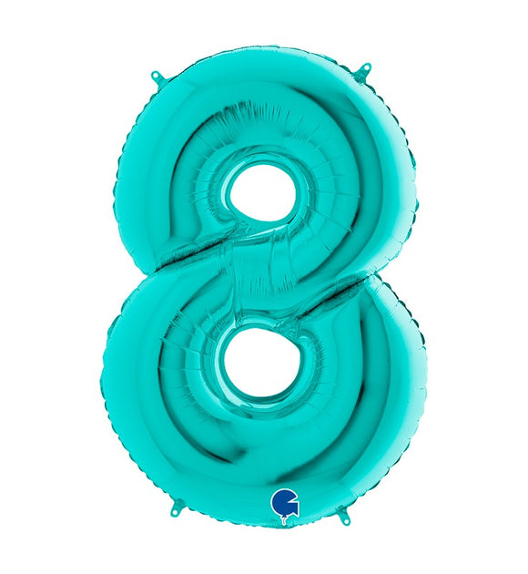 SuperShape Numbers TIFFANY BLUE #8