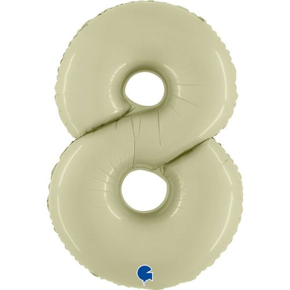 SuperShape Numbers SAGE GREEN #8