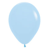 Sempertex 30cm Latex Balloon - Pastel Matte Blue