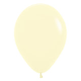 Sempertex 30cm Latex Balloon - Pastel Matte Yellow