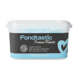 FONDTASTIC Premium Fondant 250gm/8oz - PASTEL BLUE