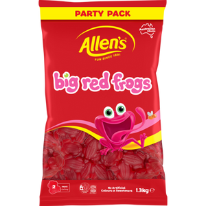 Allen's Big Red Frogs Party Pack 1.3kg